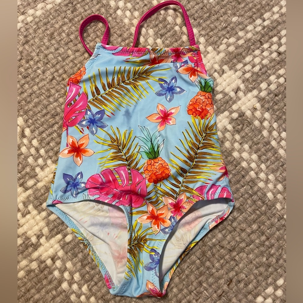 Zara tropical one piece (12-24M)